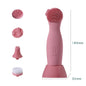 Multifunctional Electric Silicone Cleansing Instrument - Pink / USB