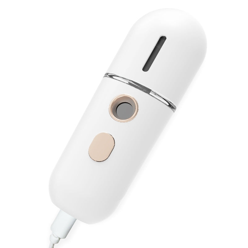 New Nano Moisturizer Steam Facial Steamer Household Facial Humidifier - White