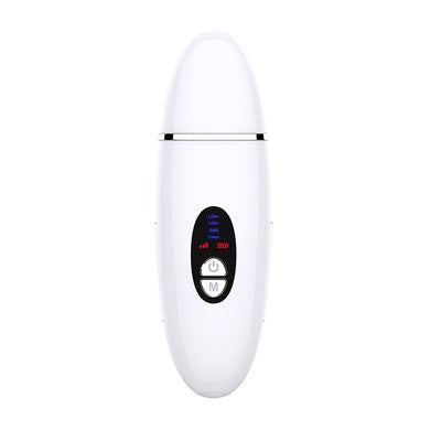 New Ultrasonic Beauty Shovel Exfoliating Moisturizing Blackhead Remover Facial Pore Cleaner Manufacturer - White / USB