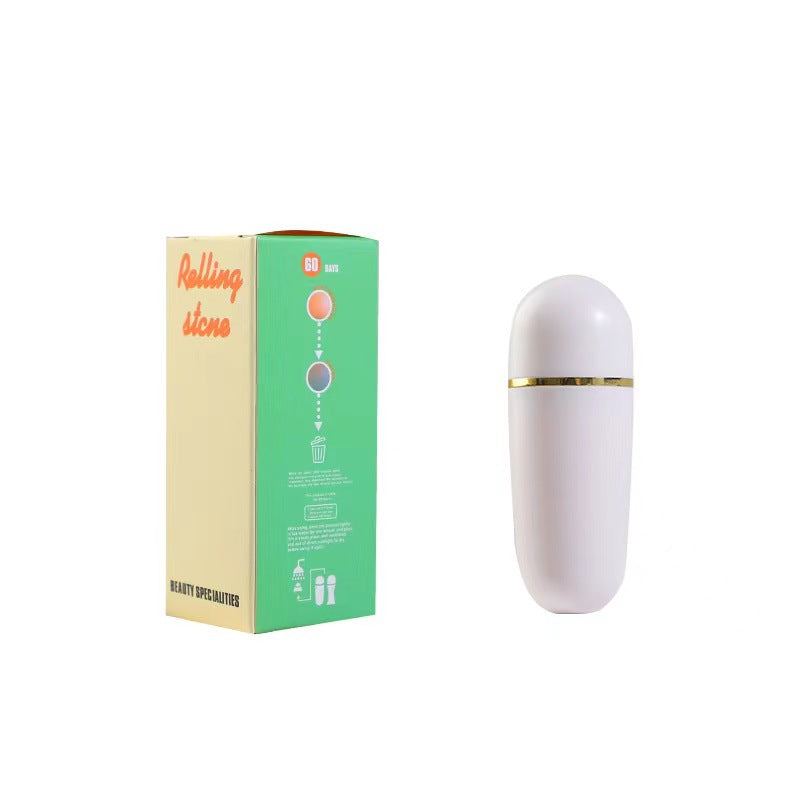 Oil Suction Cleaning Pore Reduction Face Cleaning Massager Oil Suction Wheel - White