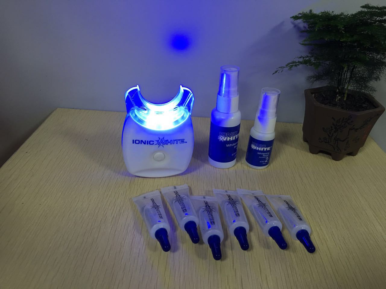 Oral care beauty instrument to remove stains teeth cleaning device tooth whitening instrument - default