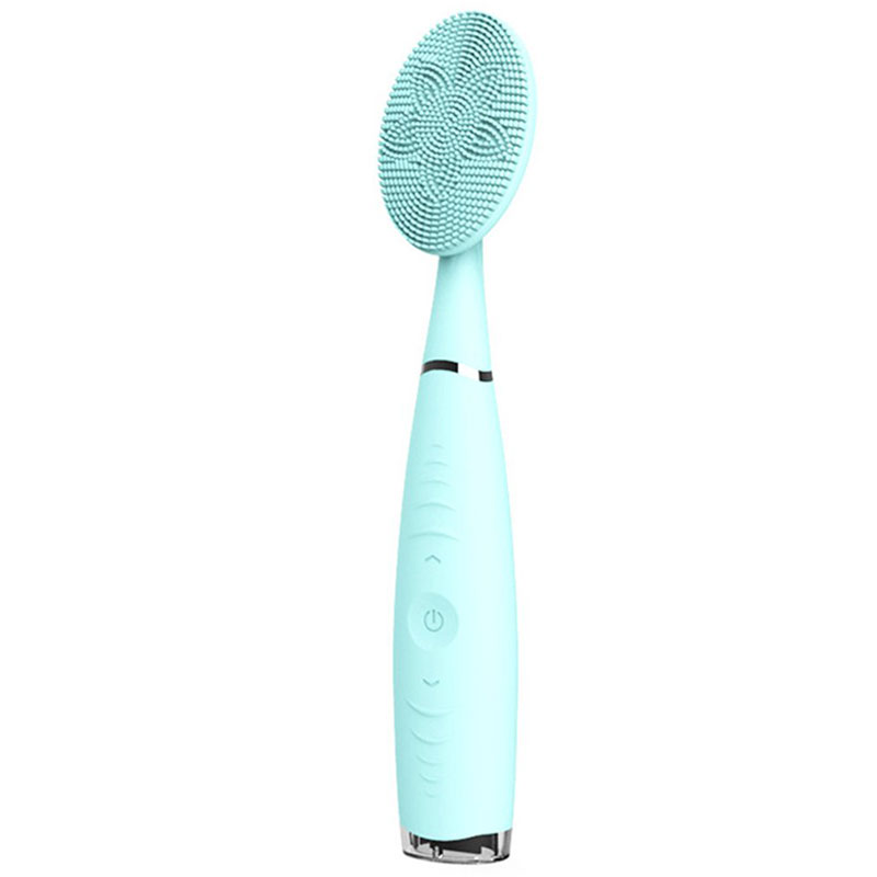 Rechargeable Silicone Cleansing Device - Blue