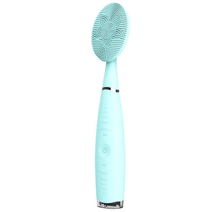 Rechargeable Silicone Cleansing Device - Blue