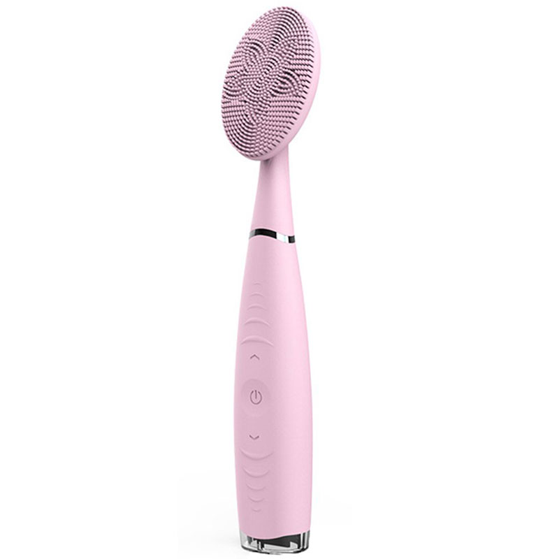 Rechargeable Silicone Cleansing Device - Pink