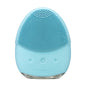 Silicone Wireless Charging Facial Washing Machine - Sky Blue