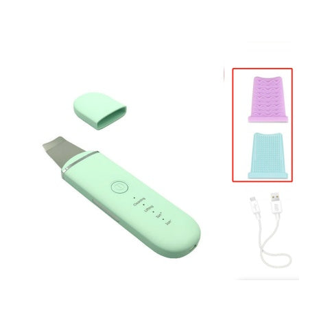 The New Ultrasonic Facial Cleanser Peeling Machine Removes Facial Blackheads - Grenn set