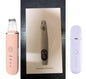 The New Ultrasonic Facial Cleanser Peeling Machine Removes Facial Blackheads - Pink A set