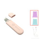 The New Ultrasonic Facial Cleanser Peeling Machine Removes Facial Blackheads - pink set