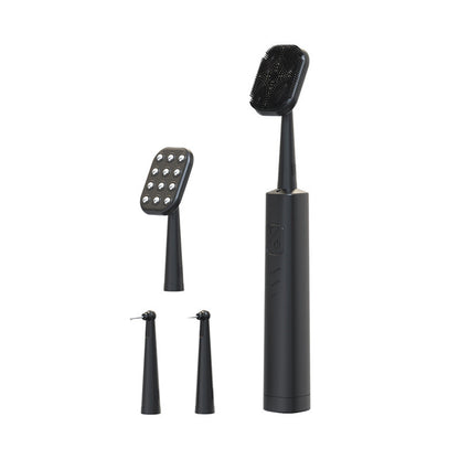 Two-in-one Multi-purpose Facial Cleanser And Tooth Guard - Black / DC charging