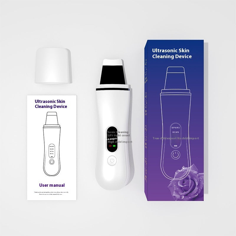 Ultrasonic Skin Cleaner Blackhead Removing Pore Cleansing Blackhead - C10 Full English Version