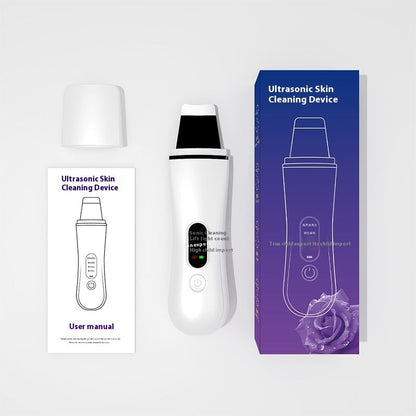 Ultrasonic Skin Cleaner Blackhead Removing Pore Cleansing Blackhead - C10 Full English Version
