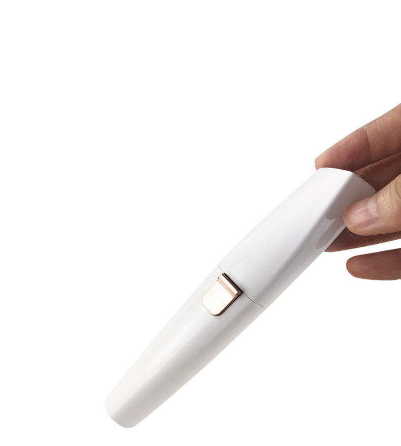 USB Charging Lipstick Shaver 2 In 1 Mini Electric Eyebrow Trimmer Facial Shaver Hair Removal Instrument - USB