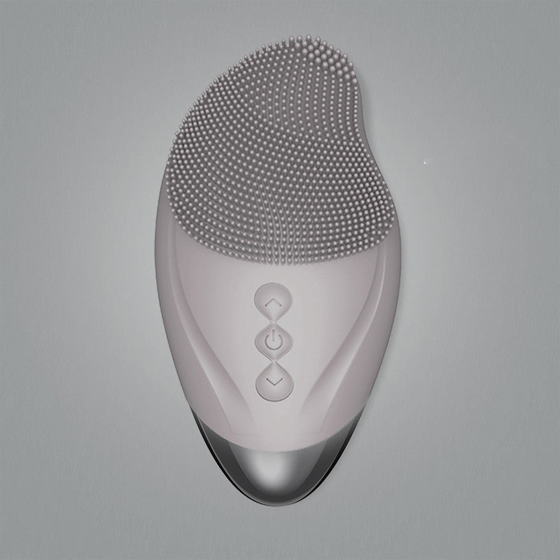 Waterproof silicone cleansing instrument - Grey / Heating models