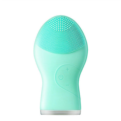 Waterproof silicone facial cleanser factory straight - Green Chinese