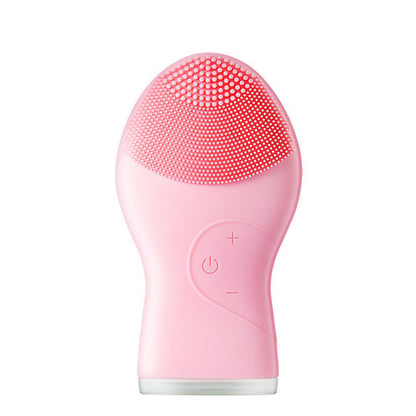 Waterproof silicone facial cleanser factory straight - Pink Chinese